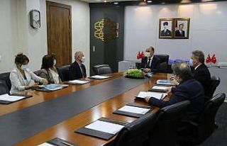 Vali Günaydın hayırsever kantarcı ailesi ile protokol...