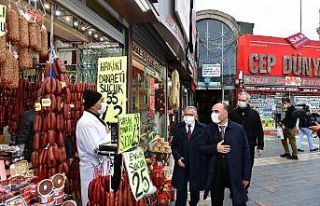 Vali Günaydın ile Başkan Büyükkılıç’tan...