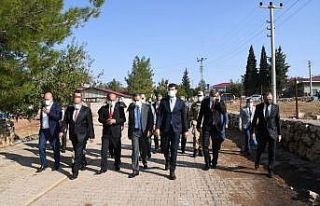 Vali Mahmut Çuhadar Balkar ve Belören beldelerini...