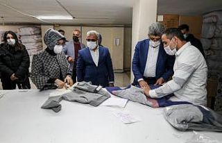 Vali Mehmet Emin Bilmez ve eşi Meral Bilmez, girişimci...