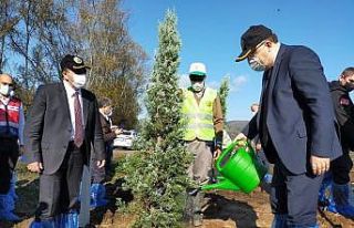 Vali Tutulmaz, "Geleceğe Nefes" projesinde...