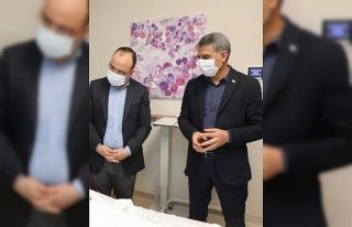 Valiler, yaralı askerleri ziyaret etti
