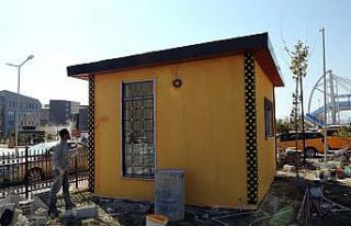 Van Büyükşehir Belediyesi taksi duraklarını yeniliyor