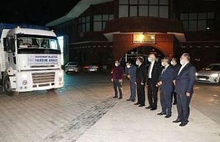 Van Edremit’ten deprem bölgesine yardım eli