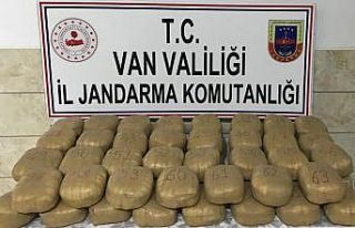 Van’da 66 kilo toz esrar ele geçirildi
