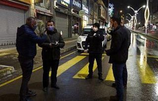 Van’da sokağa çıkma kısıtlaması başladı