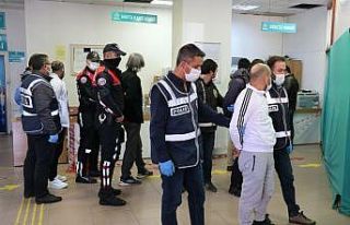 Yakalanınca "yeter çektiğiniz" diyerek...
