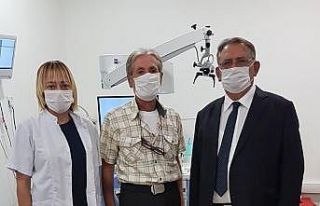 Yanak dokusundan yeni damak yapıldı