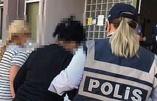 Yankesici iki kadın yakalandı