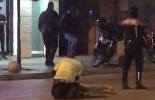 Yaralıya ilk müdahaleyi polis yaptı