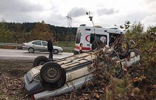 Yenice’de trafik kazası: 1 yaralı