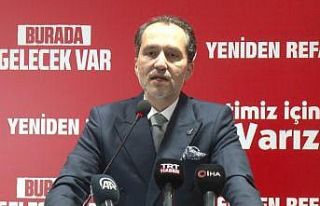 Yeniden Refah Partisi Genel Başkanı Erbakan: