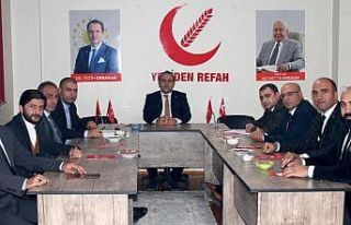 Yeniden Refah Partisi Palandöken teşkilatında görev...