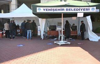 Yenişehir Belediyesinde hafta sonu vezneler açık
