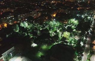 Yeşil alanlarda LED aydınlatma ile tasarruf sağlanıyor