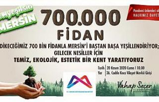’Yeşil Mersin’ projesi başlıyor