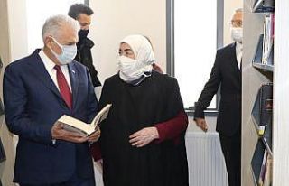 Yıldırım, Erzincan’da kütüphane ve anaokulunun...
