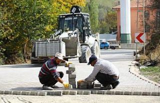 Yollar asfaltlandı, köyler kilit taşıyla örüldü