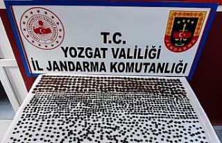 Yozgat’ta bin 300 sikke ele geçirildi