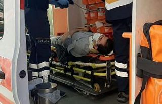 Yüksekten düşen şahıs yaralandı