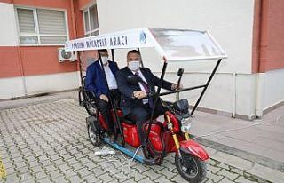 Yunusemre Belediyesinden pandemiyle mücadeleye araç...