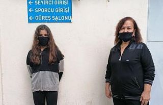 Yunusemreli judocu Gamze’nin en büyük destekçisi...