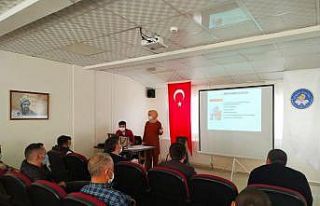 Yurt personeline seminer düzenlendi