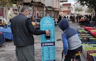 Zabıtadan işyerlerine korona denetimi