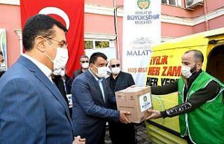 "Ziyan Olmasın Şifa Olsun" kampanyasında...