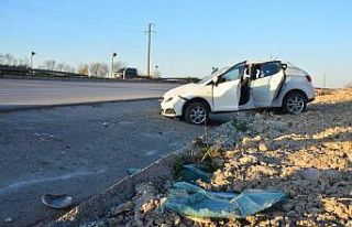 150 metre sürüklenen araçtan emniyet kemerleri...