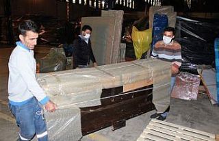 219 depremzedeye ücretsiz eşya depolama hizmeti