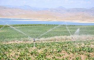 4 ilde 532 bin 512 dekar tarım arazisi sulandı