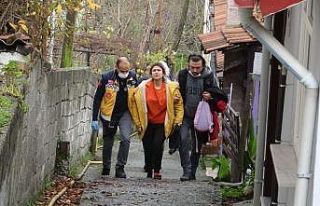 5 kişilik aile sobadan etkilendi