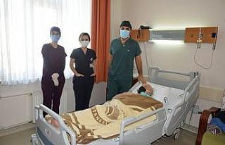 78 yaşındaki ağır kalp yetmezliği hastası Düzce...
