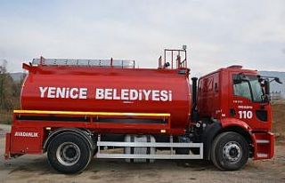 Açılan kampanya ile belediyeye yeni itfaiye alındı