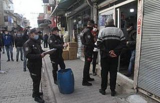 Adana polisi korona seferberliğinde