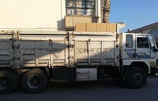 Adana’da 10 milyon 750 bin adet kaçak makaron ele...