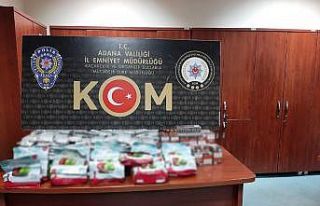 Adana’da kaçakçılık operasyonu