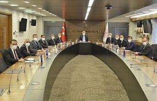 Adıyaman heyeti bakanlar ile görüşüyor