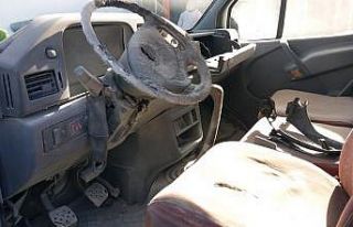 Adıyaman’da minibüs yangını