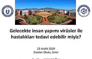 ADÜ öğretim üyesi lise öğrencileri ile çevrimiçi...