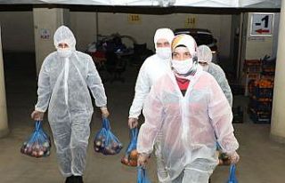 Afyonkarahisar’da karantinadaki ihtiyaç sahibi...