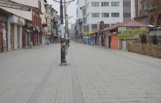 Ağrı’da sokağa çıkma yasağının ilk gününde...