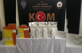 Ağrı’da yaklaşık 30 bin paket kaçak sigara...