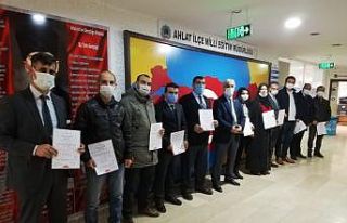 Ahlat’taki okullara ‘Okulumuz Temiz’ belgesi