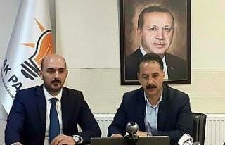 AK Parti Erzincan İl Başkanı Şireci ve İlçe...