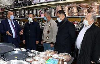 AK Parti Erzincan Milletvekilleri esnaf ziyaretinde...