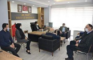 Ak Parti Koordinatörleri Gediz’i ziyaret etti