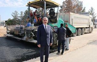 Akçakale’de yapımı biten yol ulaşıma açılıyor