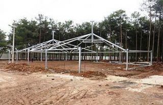 Akçakale’nin ilk düğün salonunda inşaat başladı